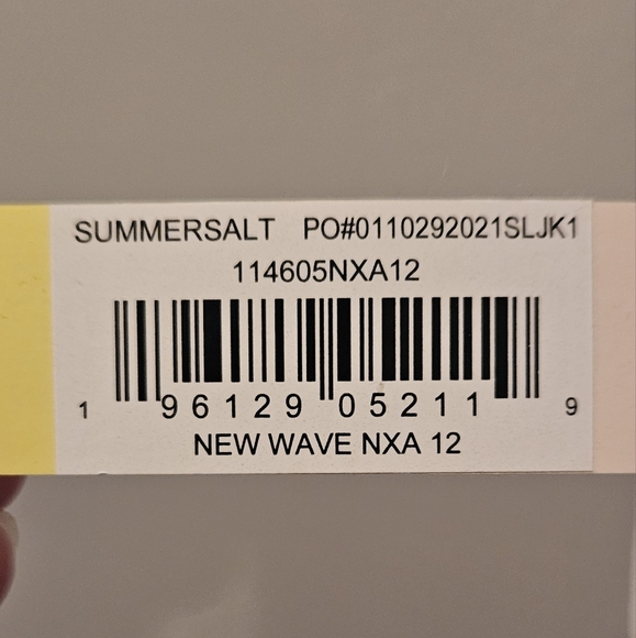 Summersalt Women's One Piece in Black and White - Picture 2 of 5